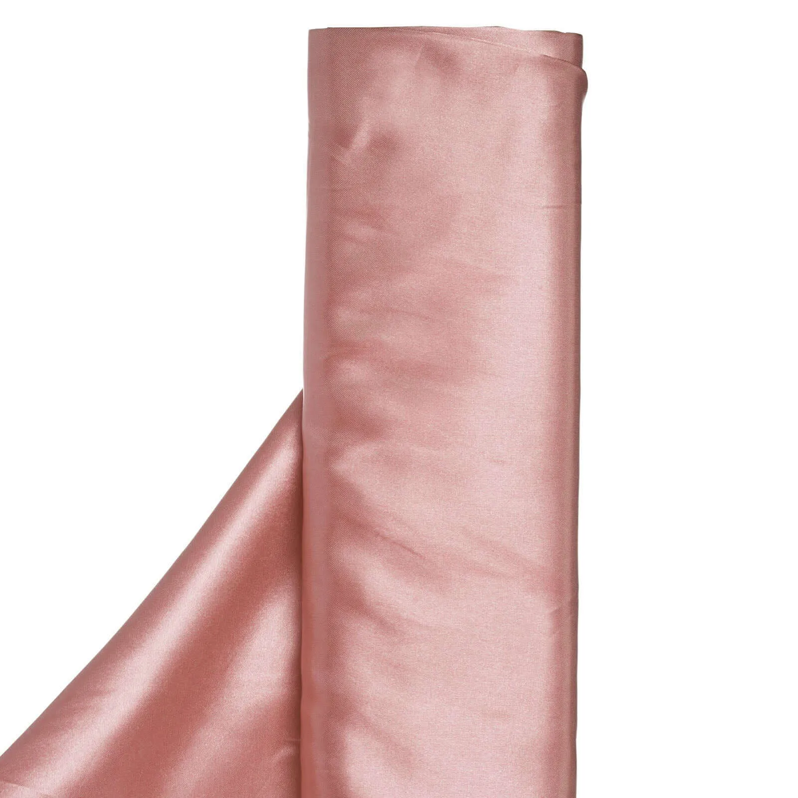 10 Yards 54" Dusty Rose Satin Fabric Bolt