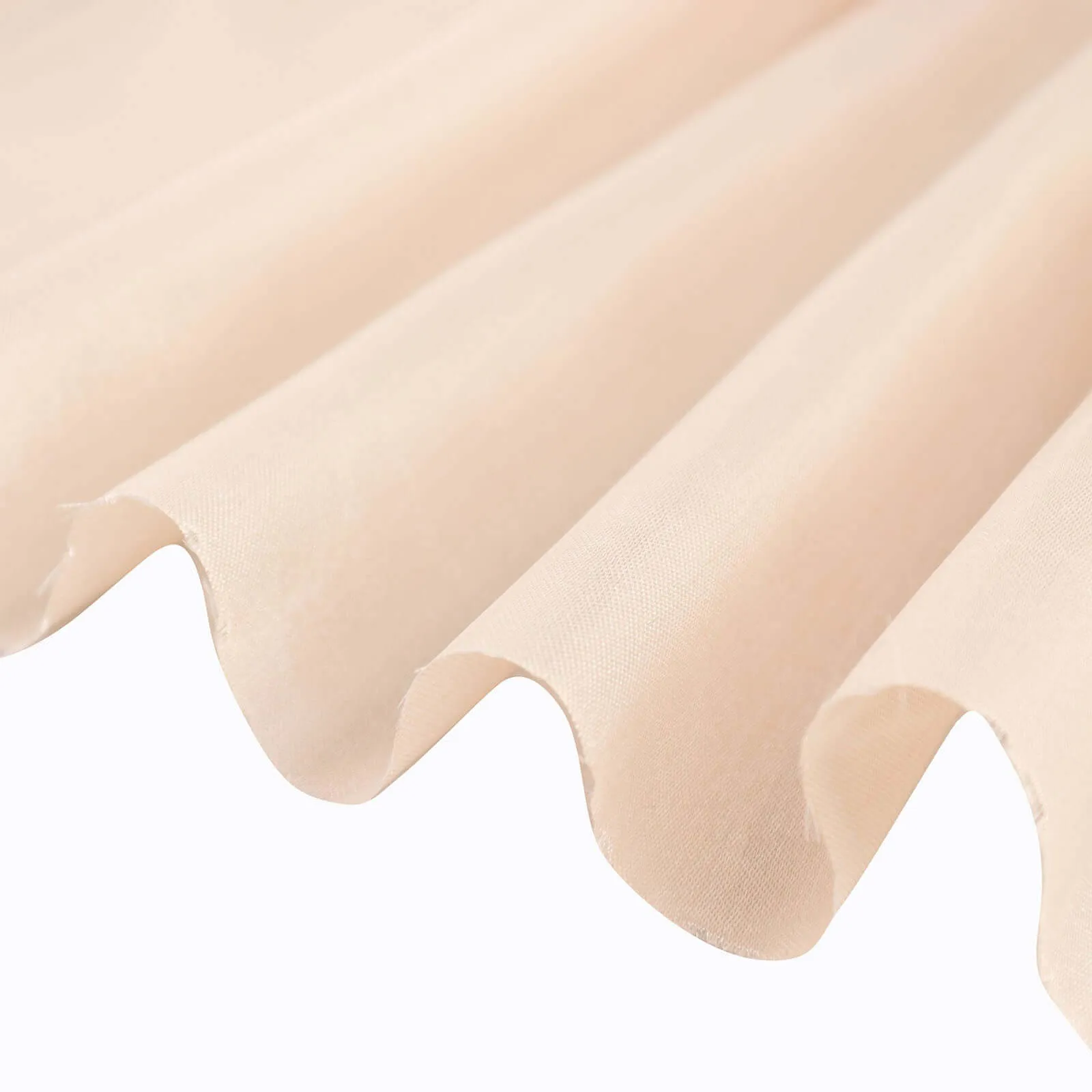 10 Yards x 54" Beige Satin Fabric Bolt