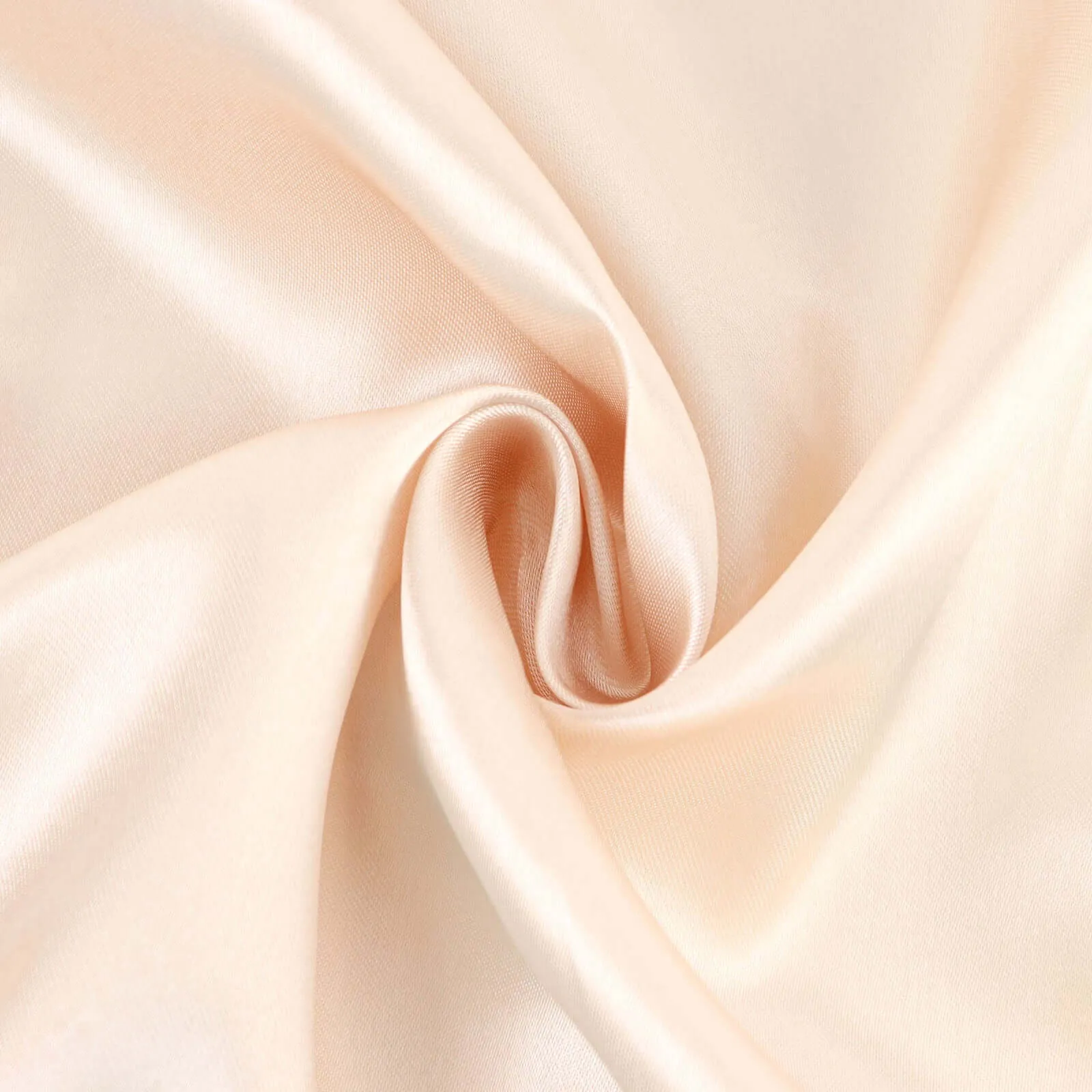 10 Yards x 54" Beige Satin Fabric Bolt