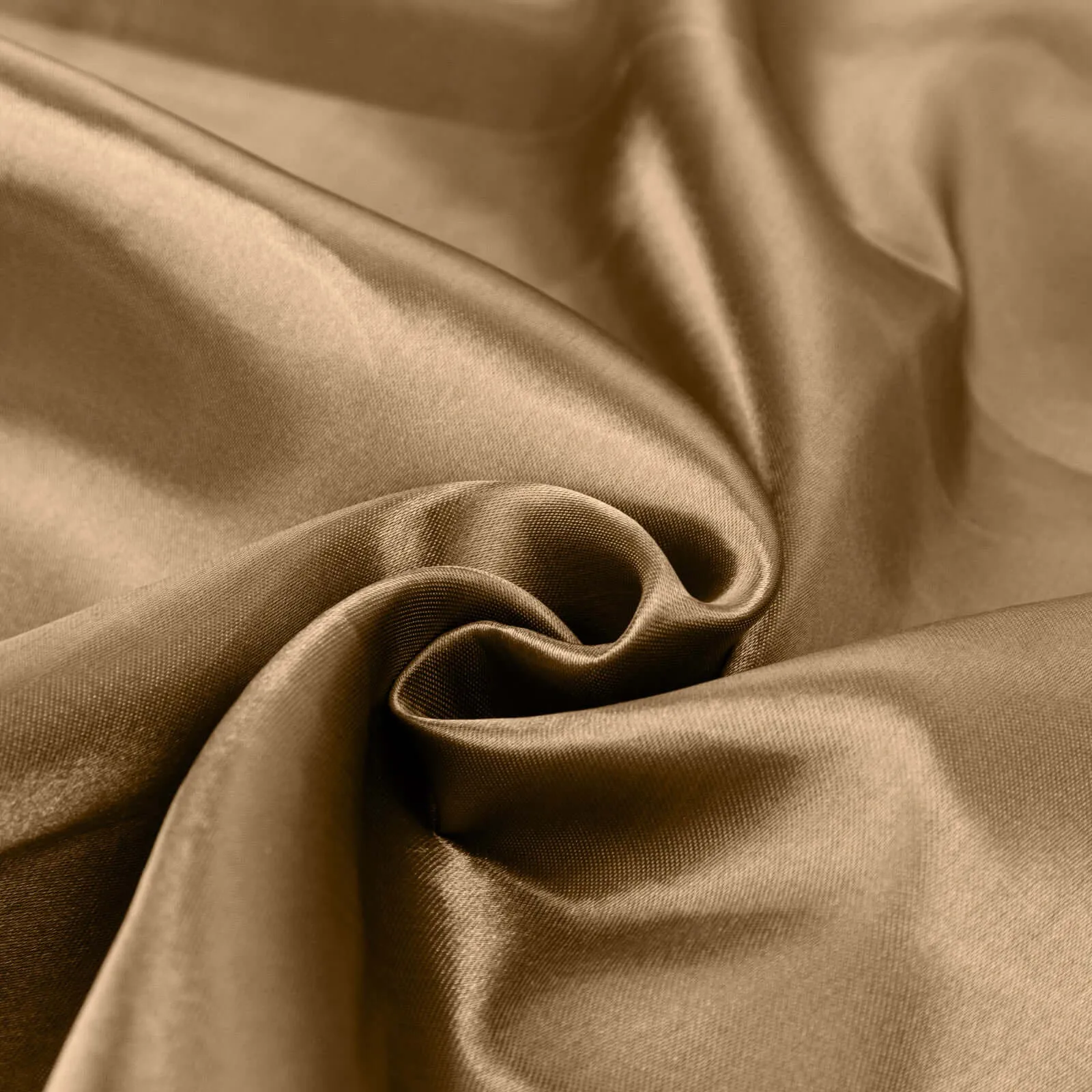 10 Yards x 54" Taupe Satin Fabric Bolt