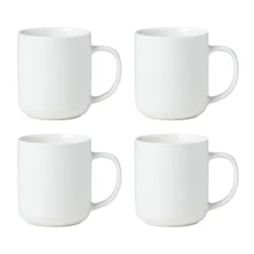 24 Seven White Mugs, Set Of 4