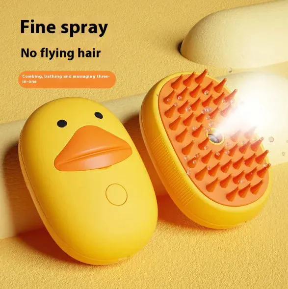 3-in-1 Spray Massage Brush for Dogs and Cats