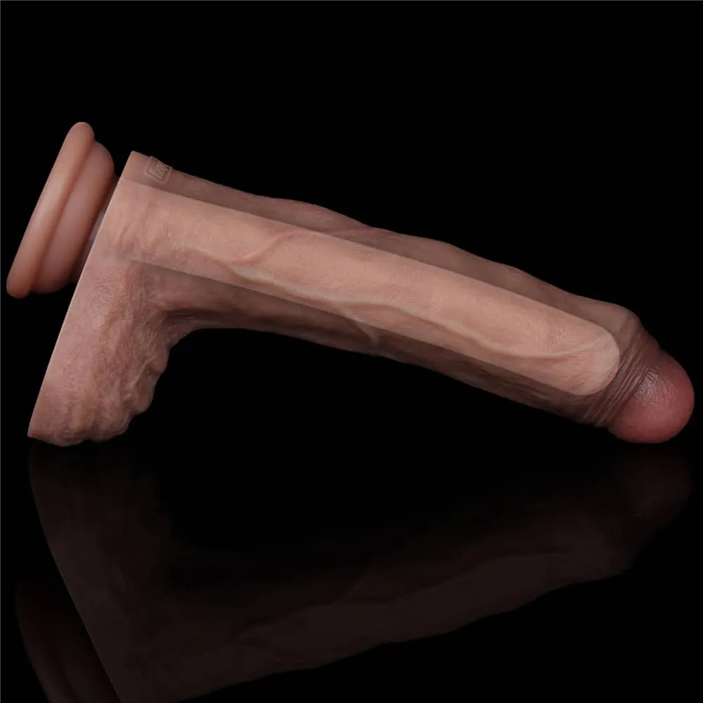 8.5'' Dual Density Silicone Cock