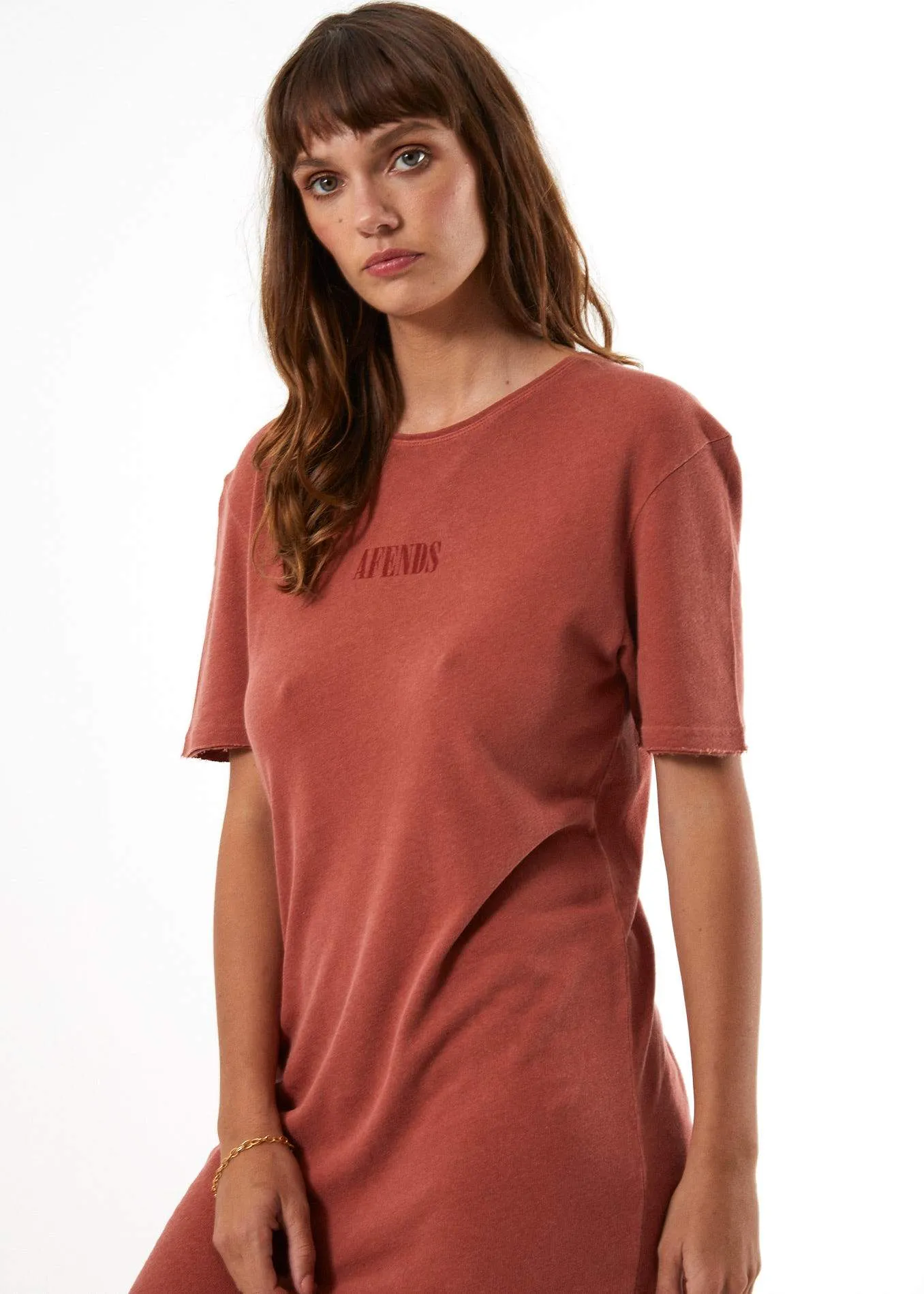 Afends Womens Cobain - Hemp Tee Dress