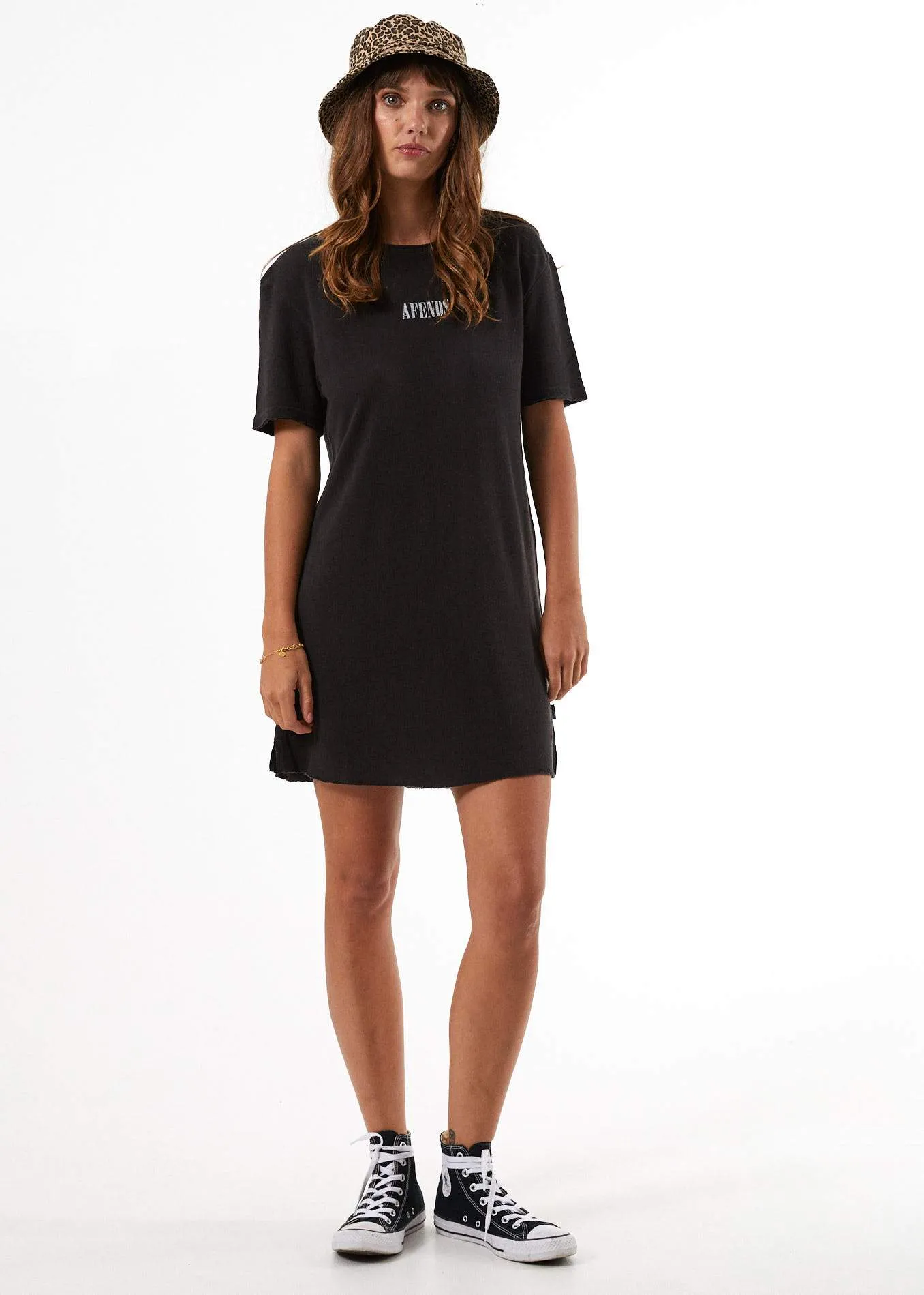 Afends Womens Cobain - Hemp Tee Dress