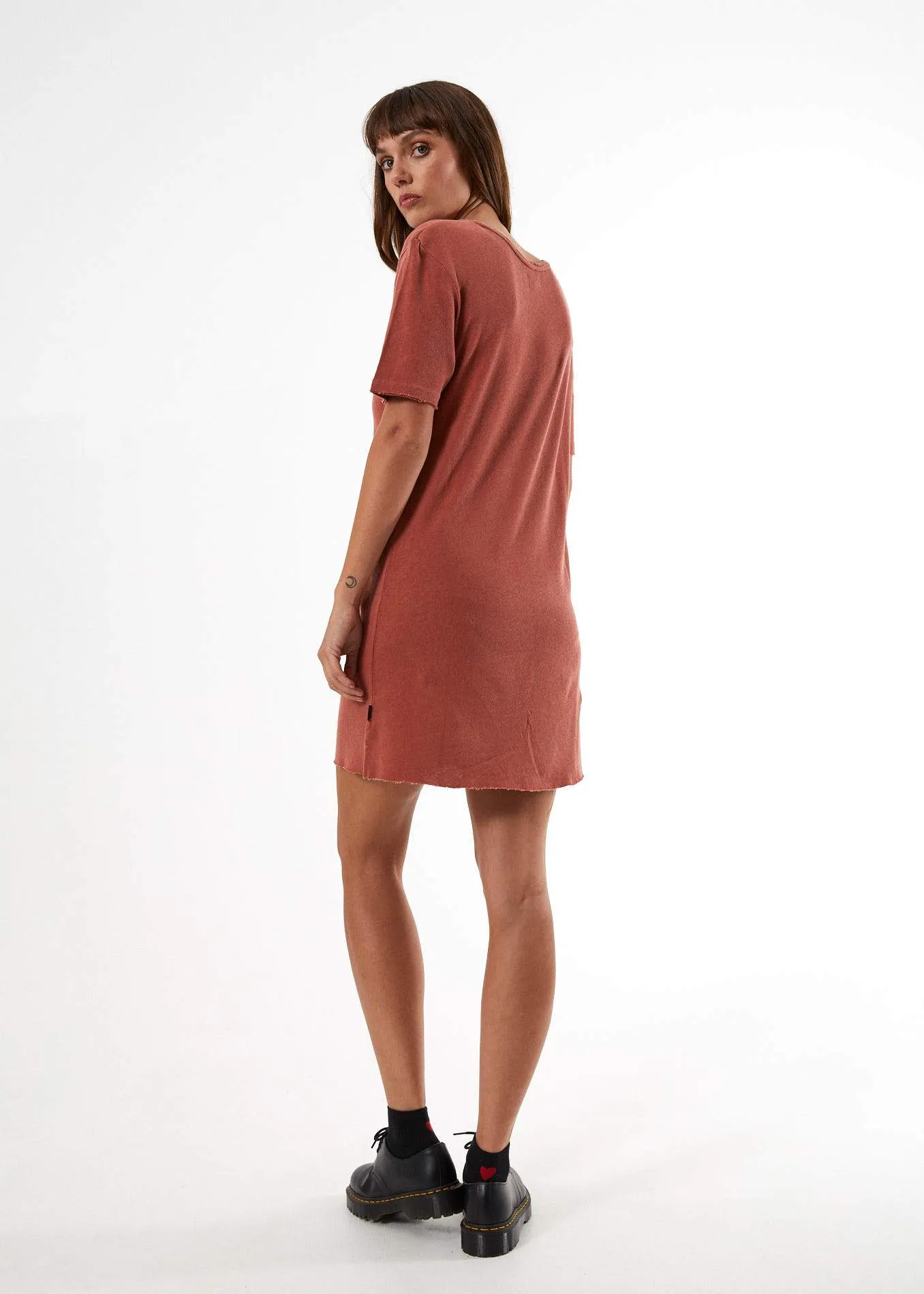 Afends Womens Cobain - Hemp Tee Dress