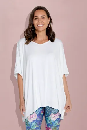 Alana Bamboo Top - White