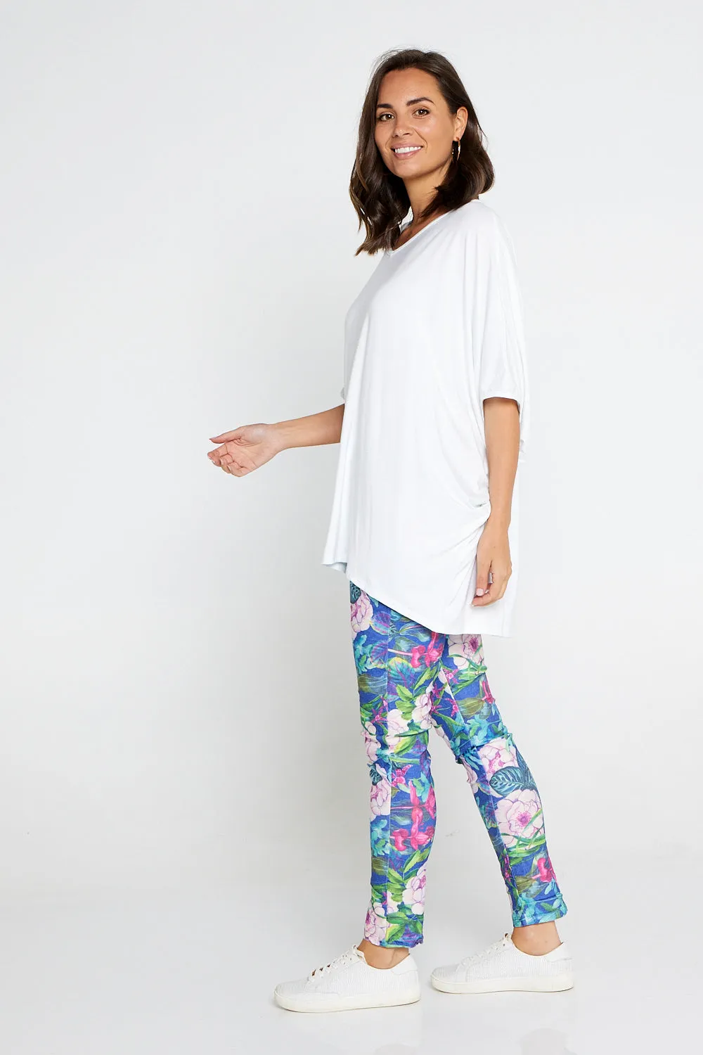 Alana Bamboo Top - White