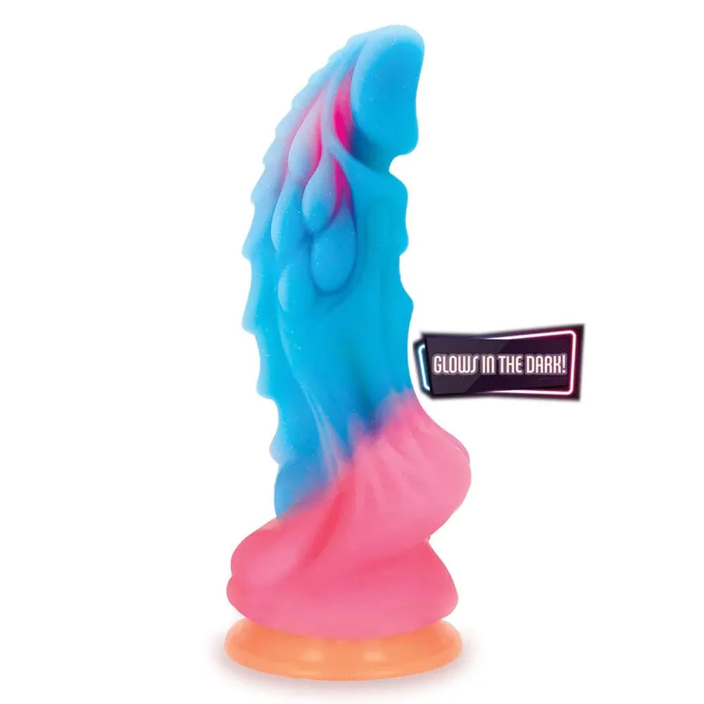 Alien Nation Glow Dragon Silicone Glow in the Dark Creature Dildo