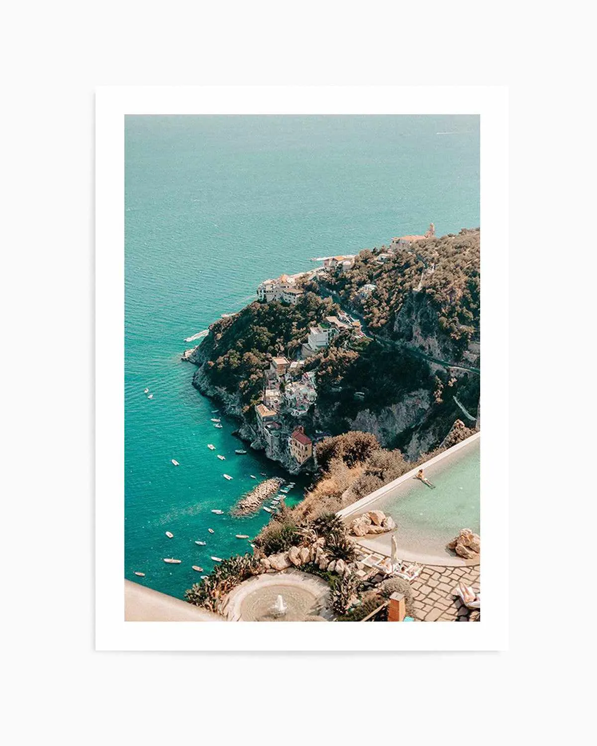 Amalfi Summer II by Jovani Demetrie Art Print