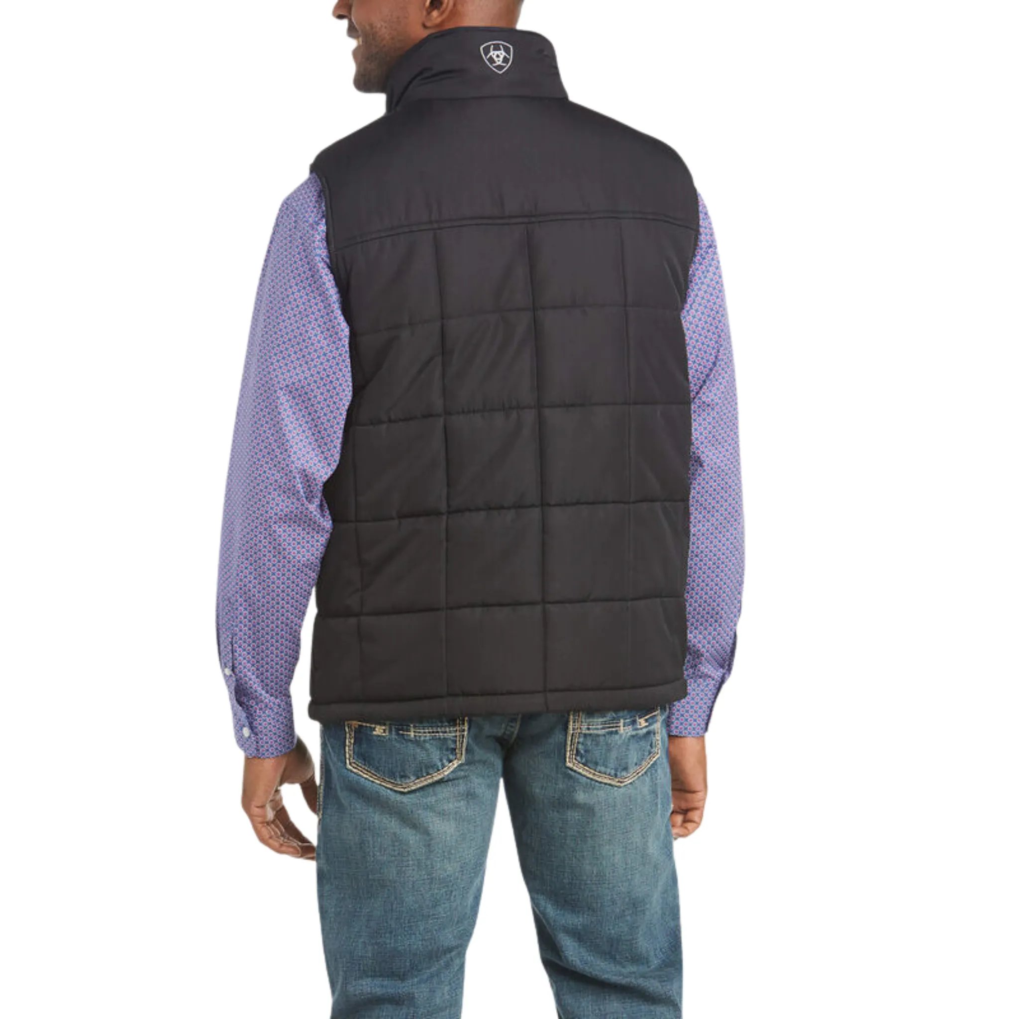 ARIAT MEN'S CRIUS INSULATED VEST BLACK - 10011523