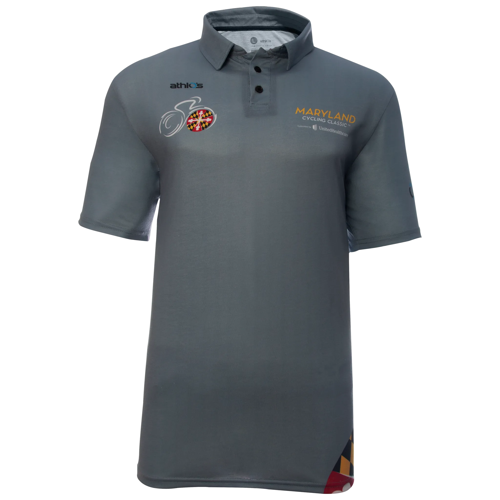 athlos Maryland Cycling Classic Performance Polo S/S