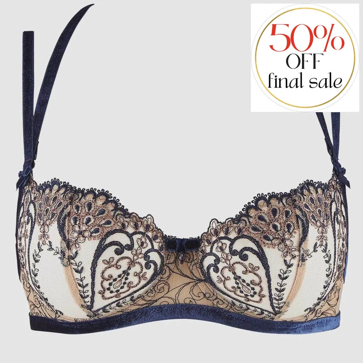 Aubade Coeurs Enlaces Half Cup Bra QD14