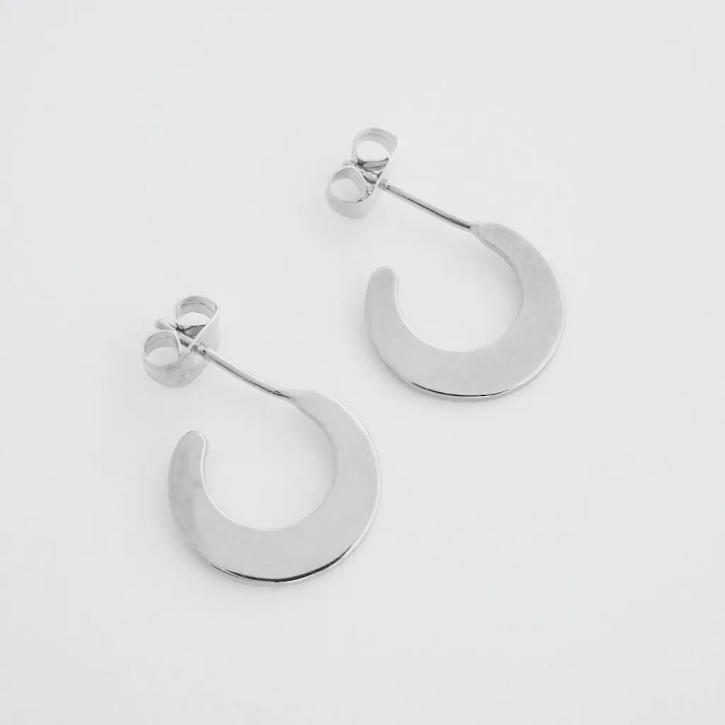 Aura Moon Hoops - Final Sale