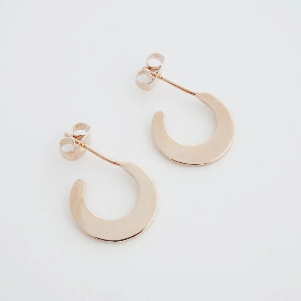 Aura Moon Hoops - Final Sale