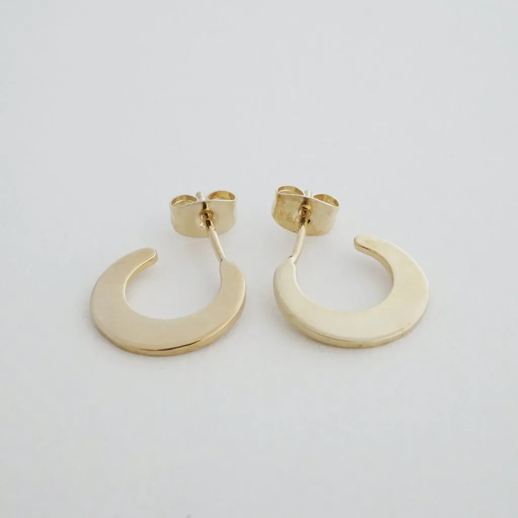 Aura Moon Hoops - Final Sale