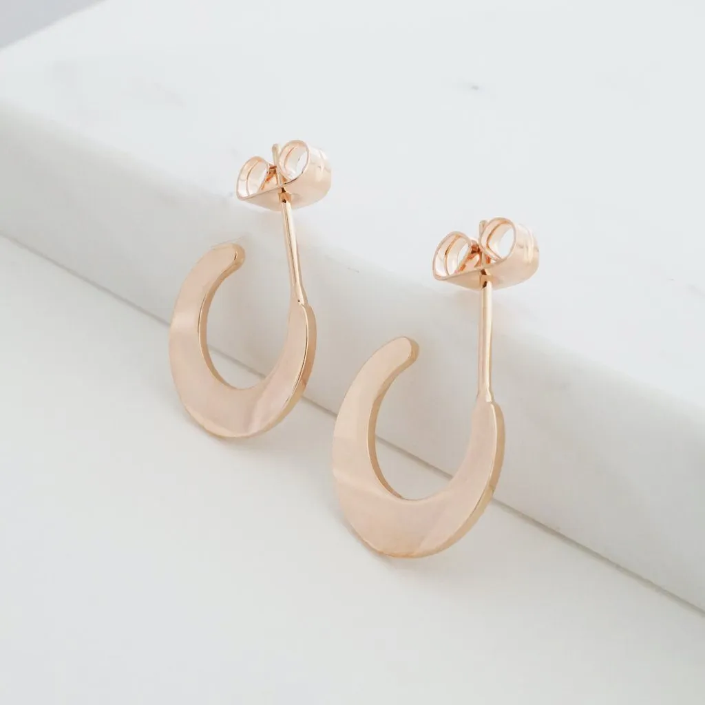 Aura Moon Hoops - Final Sale