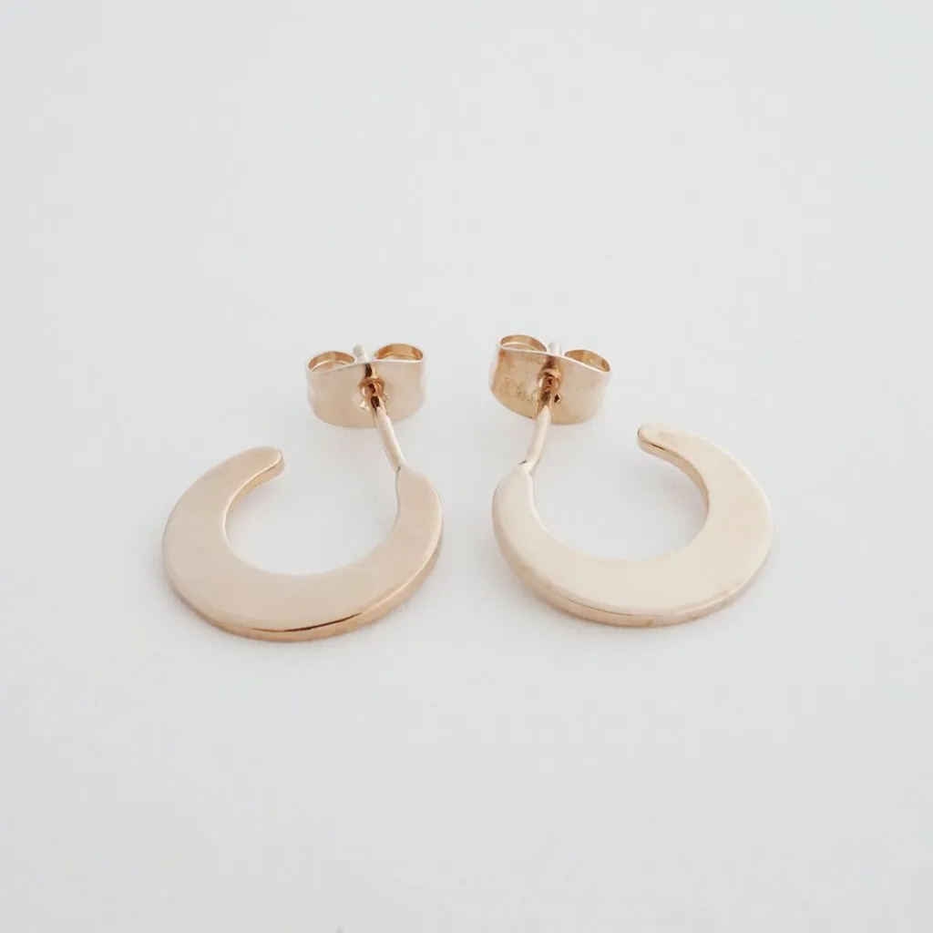 Aura Moon Hoops - Final Sale