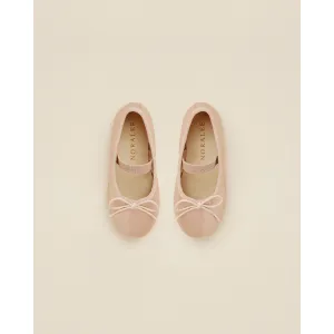 Ballet Flats | Metallic Soft Blush