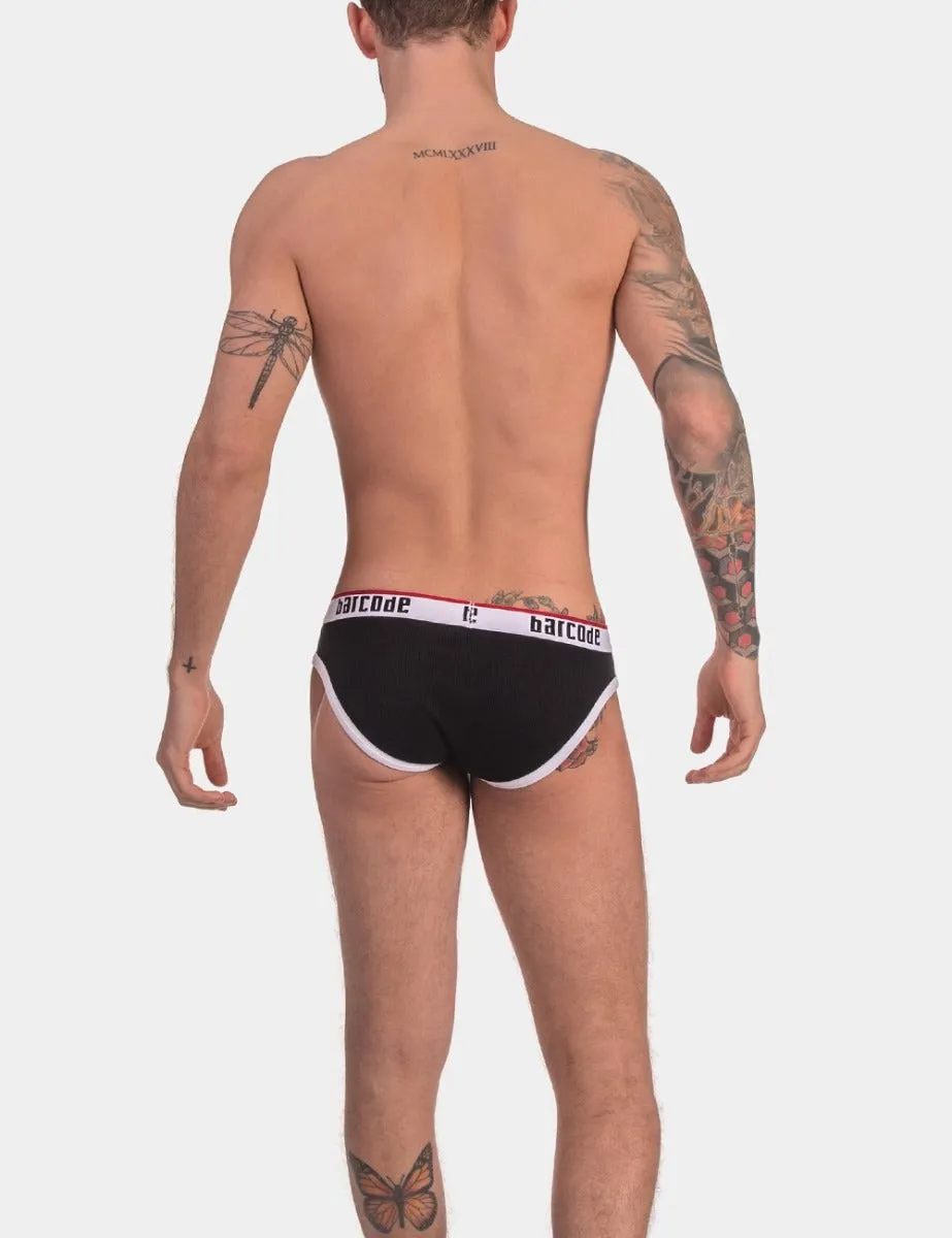 Barcode Berlin Brief Kai Black White