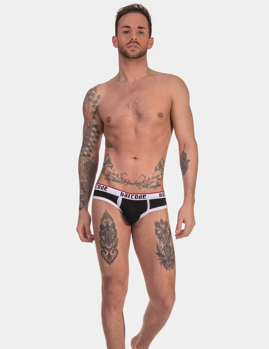 Barcode Berlin Brief Kai Black White