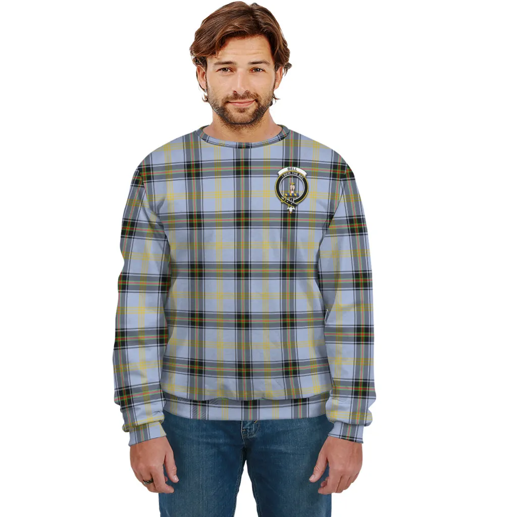 Bell Tartan Sweatshirt with Family Crest