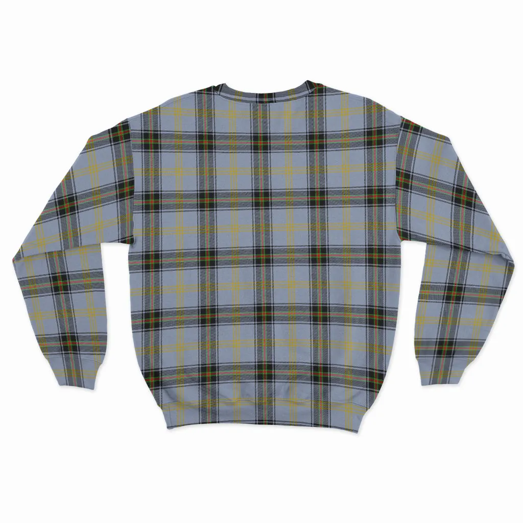 Bell Tartan Sweatshirt with Family Crest