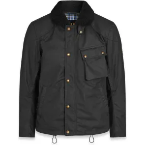 Belstaff Convoy Waxed Cotton Jacket Black