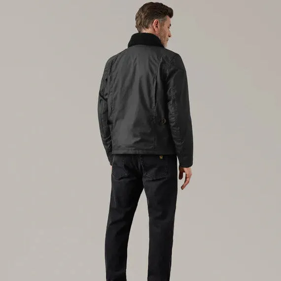 Belstaff Convoy Waxed Cotton Jacket Black