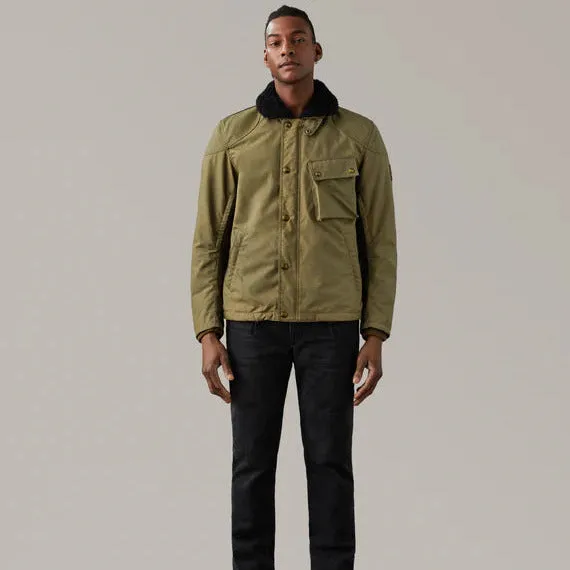 Belstaff Convoy Waxed Cotton Jacket Olive