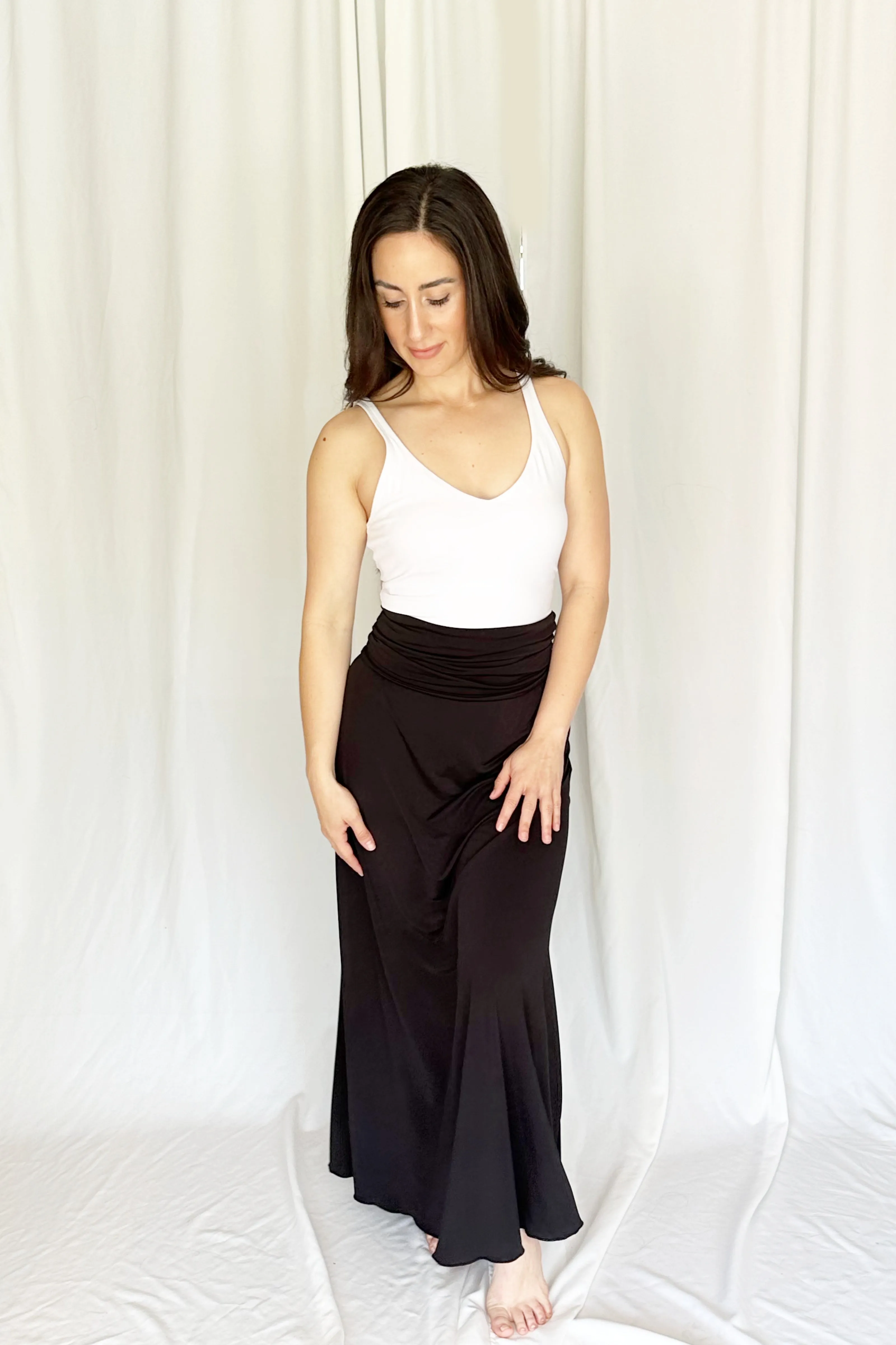 Black Maui Maxi Dress/Skirt