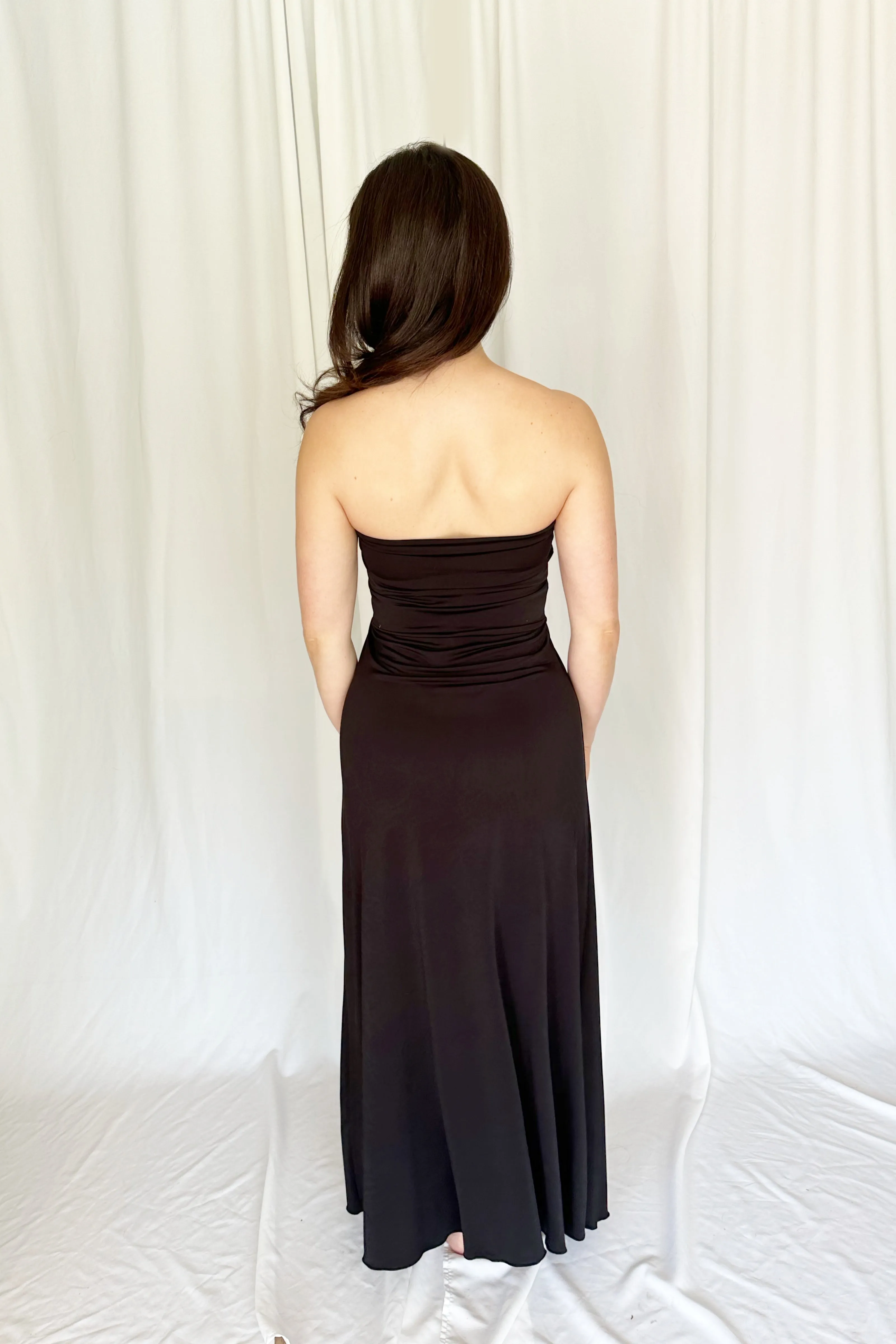 Black Maui Maxi Dress/Skirt