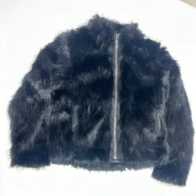 Black MIA Fur Coat