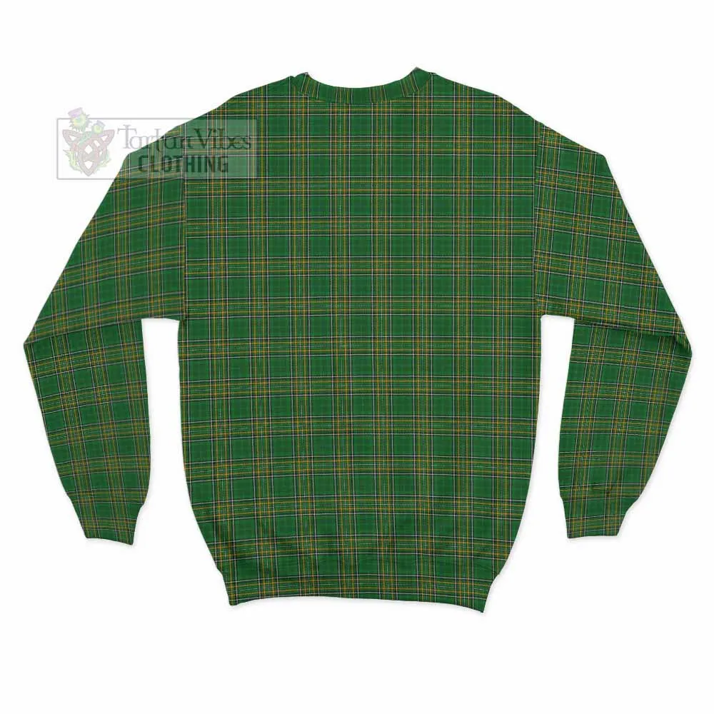 Bligh Irish Clan Tartan Sweatshirt with Coat of Arms