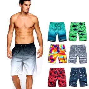 Breathable Quick Dry Beach Board Shorts Swim Wear for Men