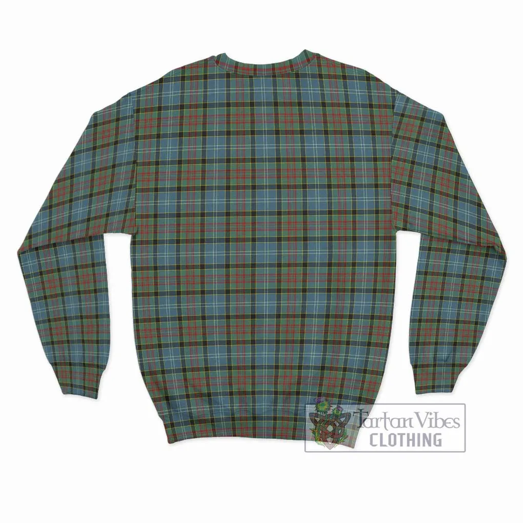 Brisbane Tartan Sweatshirt with Family Crest DNA In Me Style