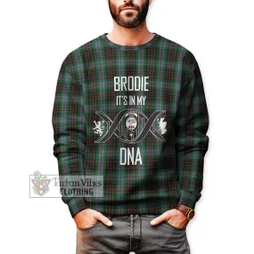 Brodie Hunting Tartan Sweatshirt with Family Crest DNA In Me Style