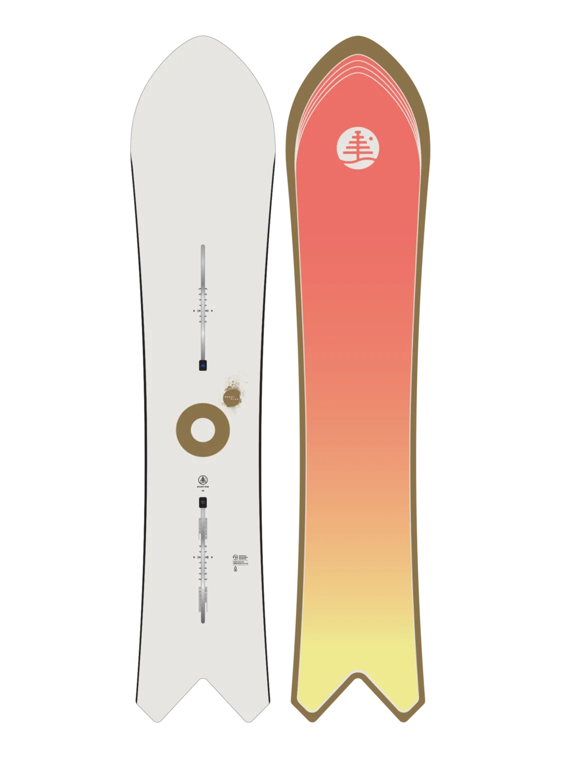 Burton Family Tree Short Stop Snowboard - 2024