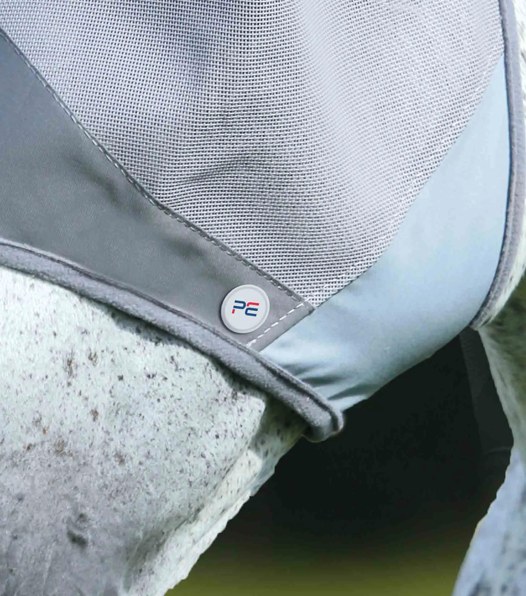 Buster Fly Mask Standard Silver