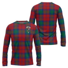 Byres (Byses) Tartan Long Sleeve T-Shirt with Family Crest