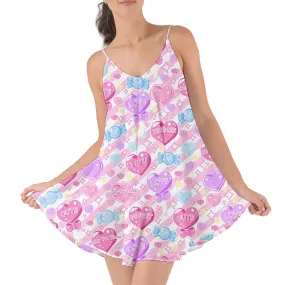 Candy Love Hearts (Colorful Cutie) Love The Sun Chiffon Dress