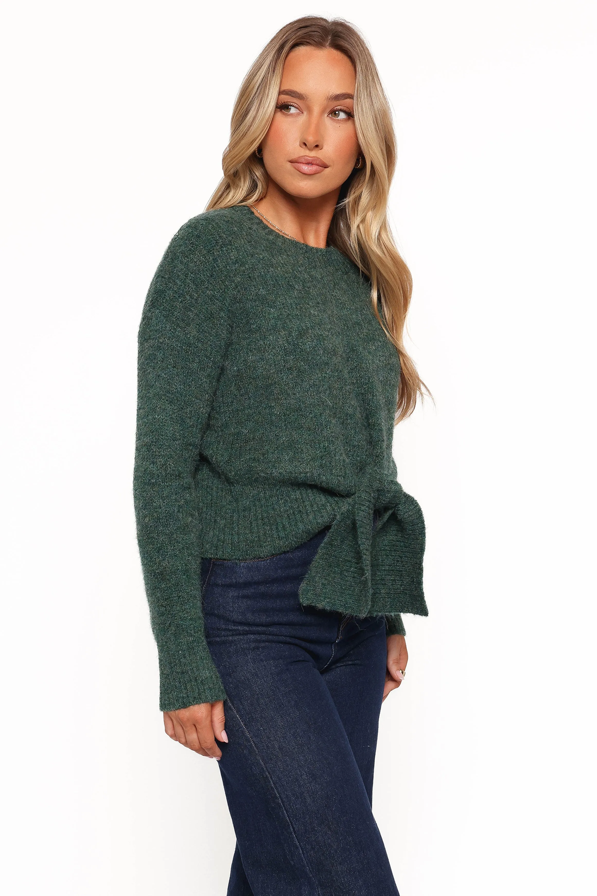 Captivate Knit Sweater - Emerald