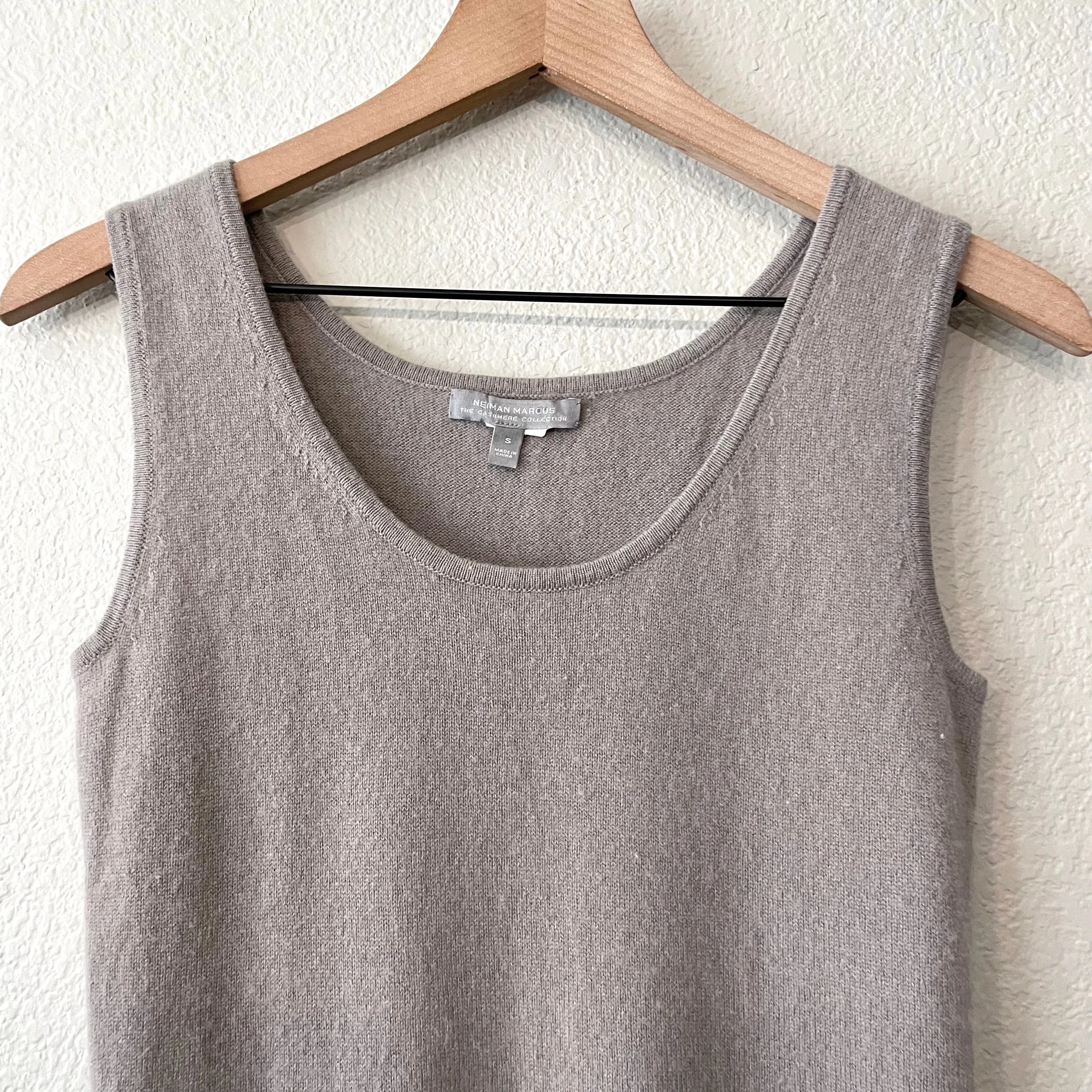 Cashmere Tank Top Sweater