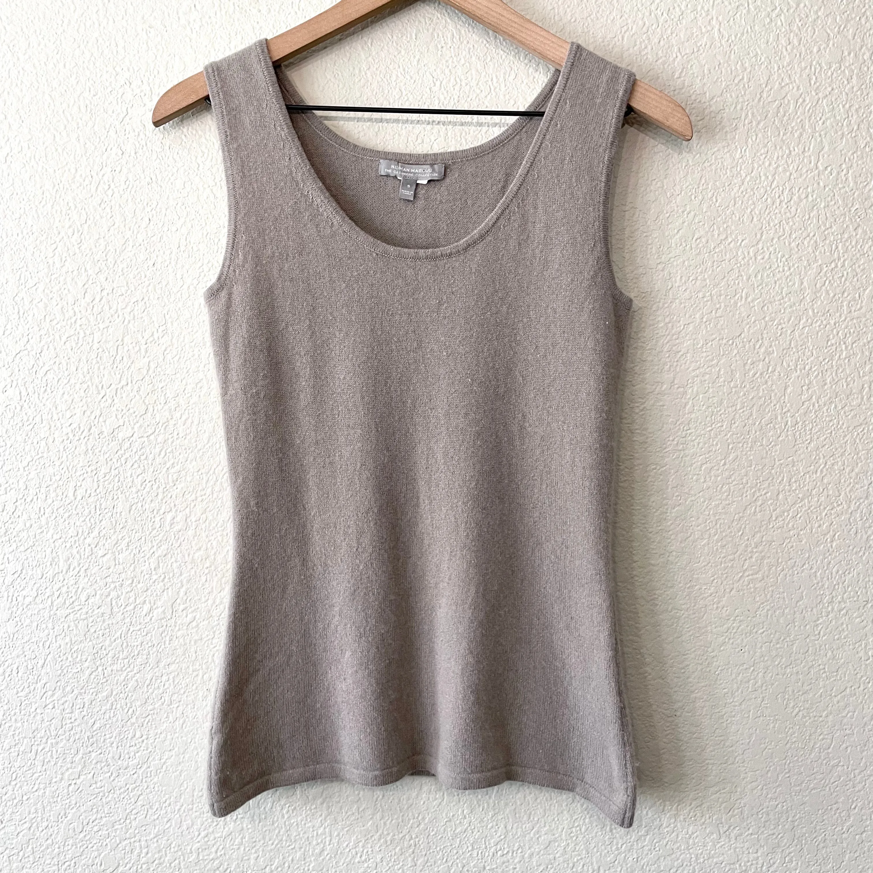 Cashmere Tank Top Sweater