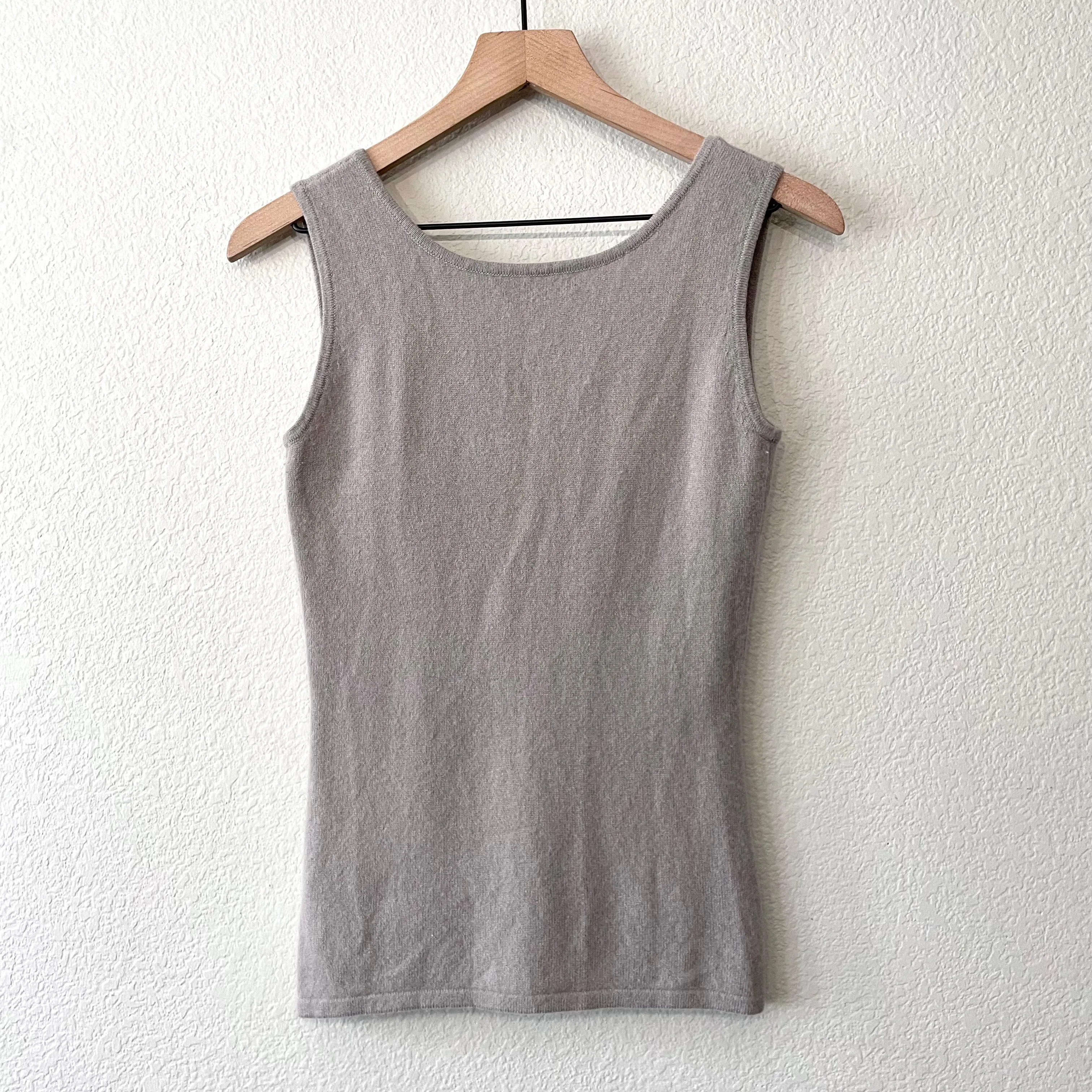 Cashmere Tank Top Sweater