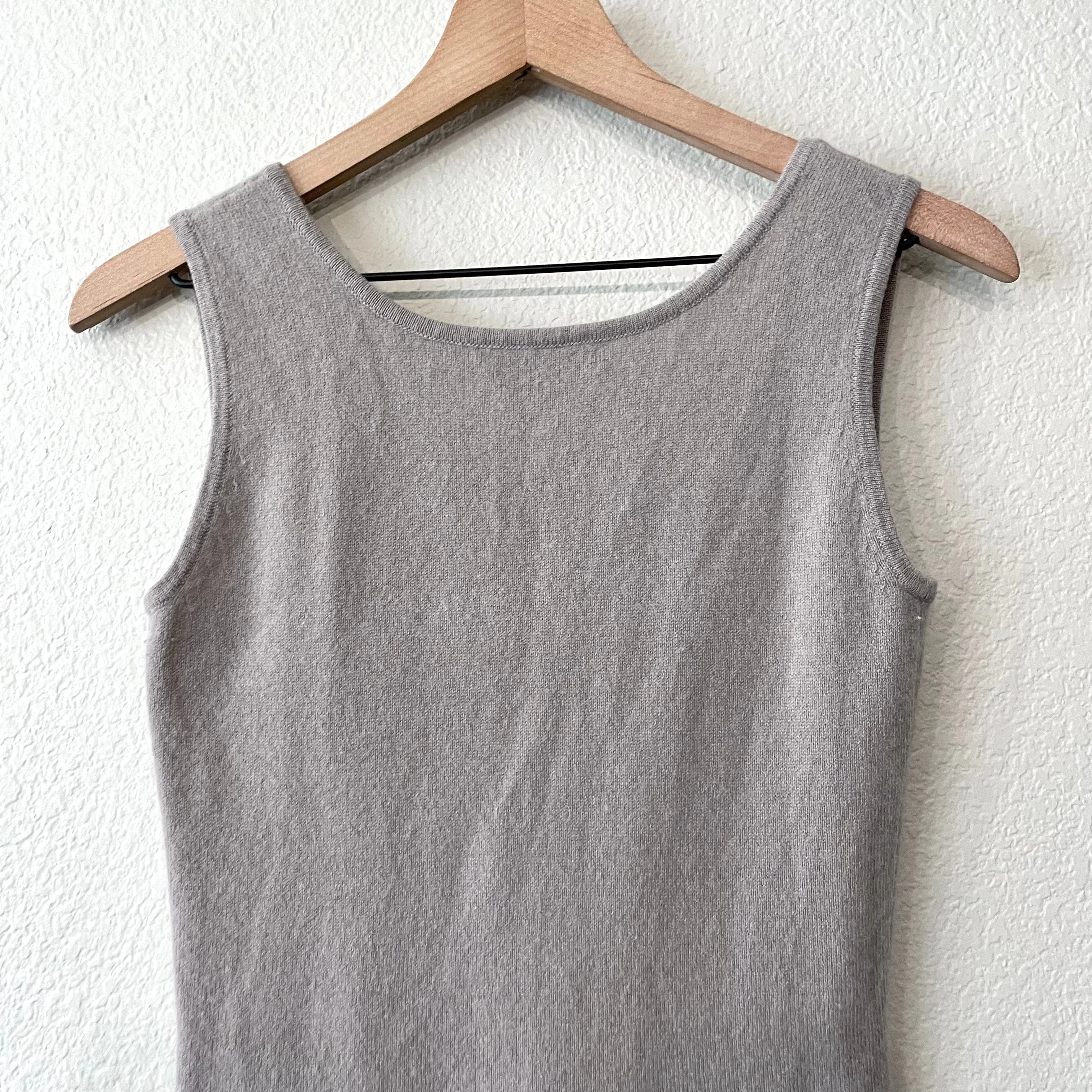 Cashmere Tank Top Sweater