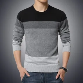 Casual Men's O-Neck Pullover Sweater