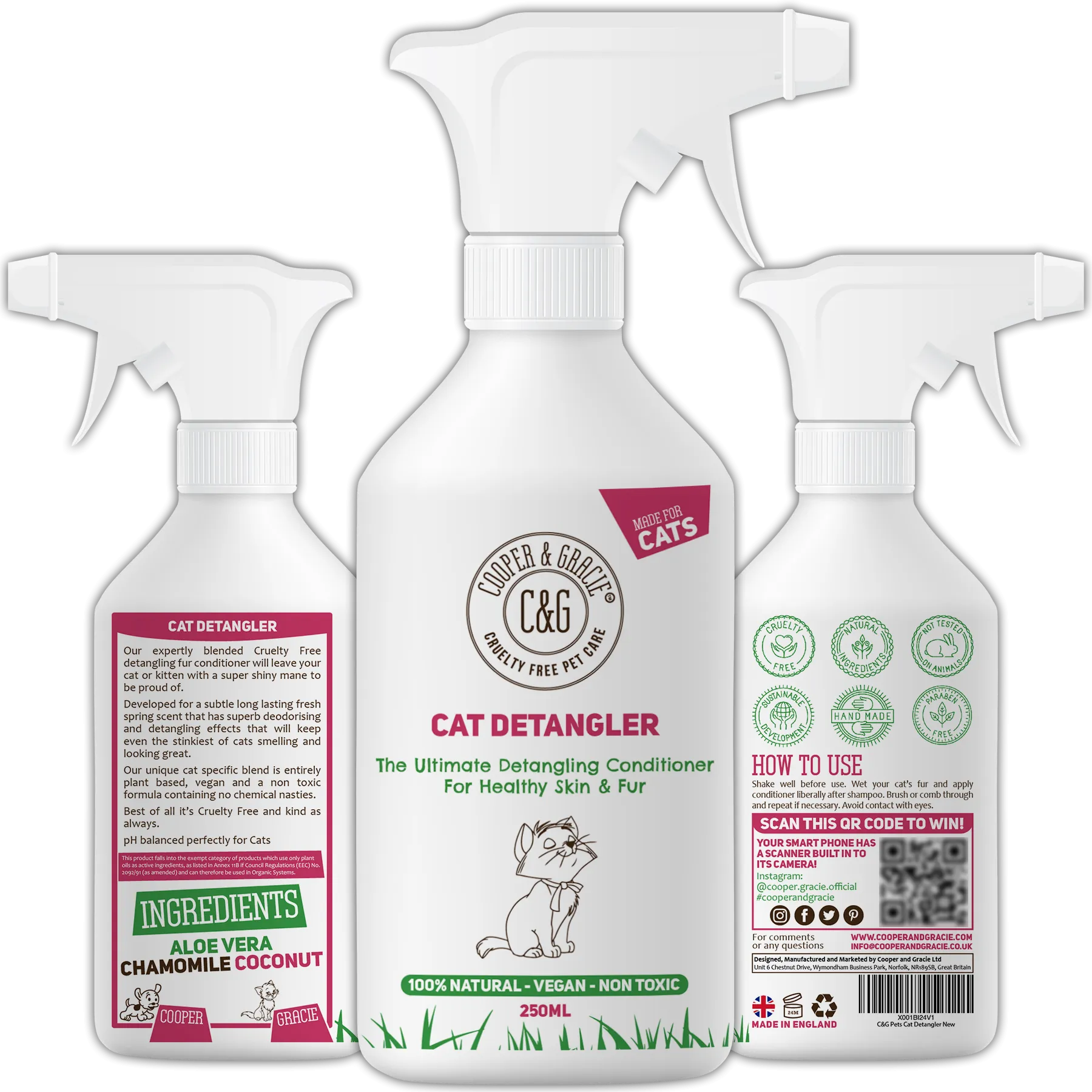 Cat Detangler Spray