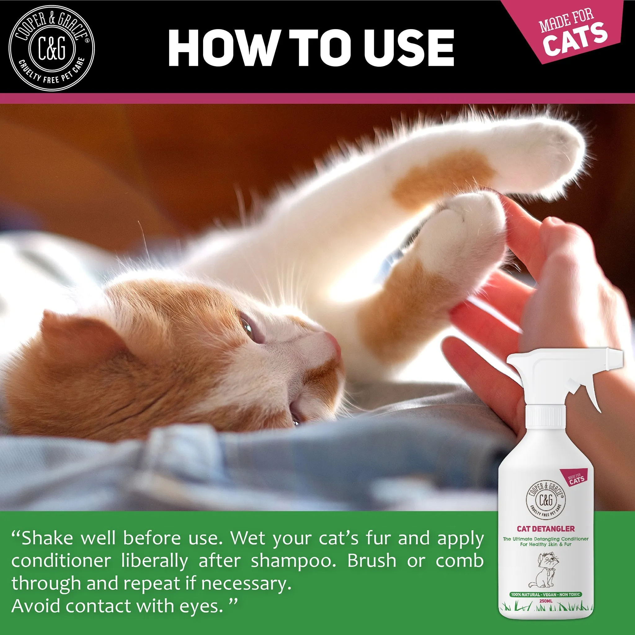 Cat Detangler Spray