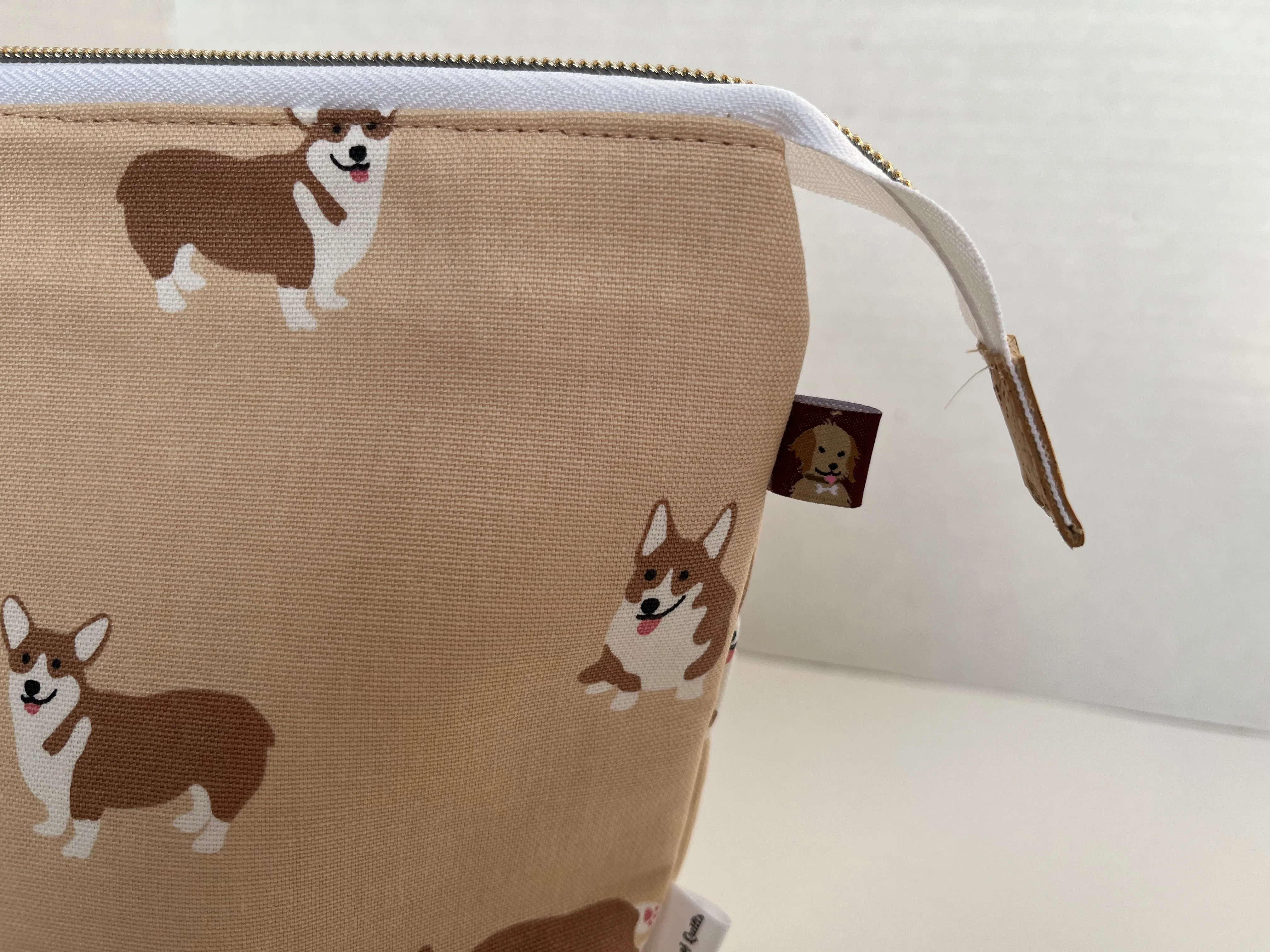 Corgi Dogs Cosmetics Bag Zipper Pouch